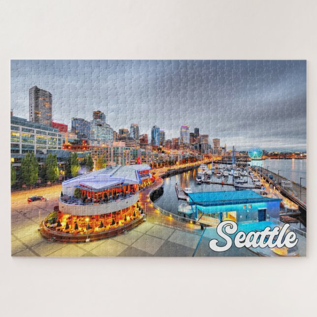 Seattle, Washington, United States Jigsaw Puzzle (Horizontal)