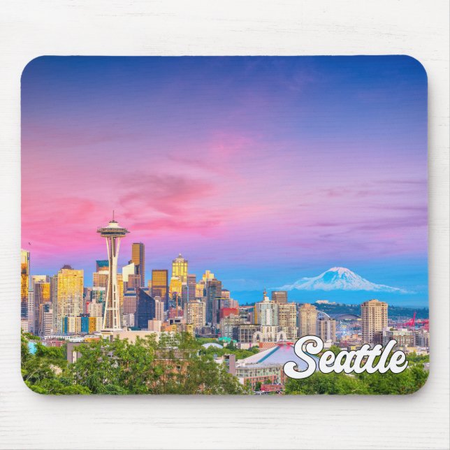 Seattle, Washington, United States Mouse Pad (Front)