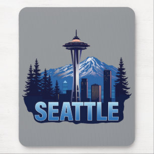 Seattle Washington United States of America Mouse Pad