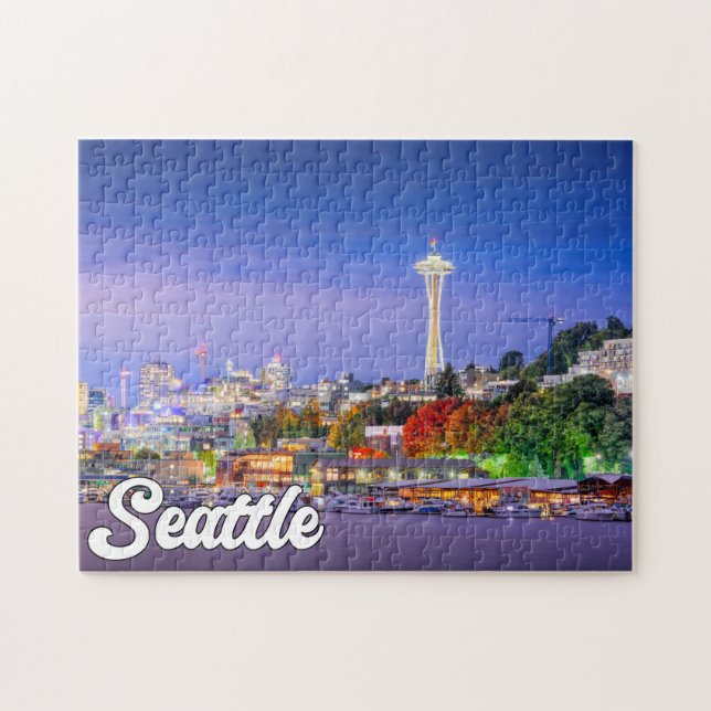 Seattle, Washington, USA Jigsaw Puzzle (Horizontal)