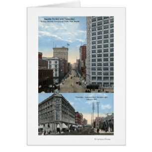 Seattle, Washington - View of 2nd