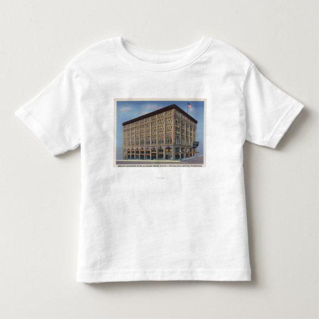 Seattle, Washington - View of Senator Apt Toddler T-Shirt (Front)