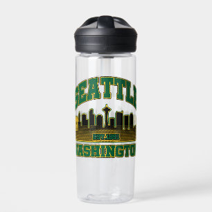 Seattle,Washington Water Bottle