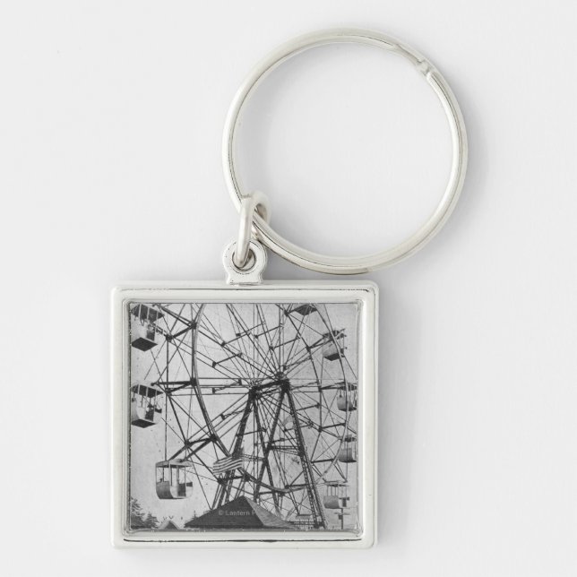 Seattle, WashingtonYukon-Pacific Expo Ferris Key Ring (Front)