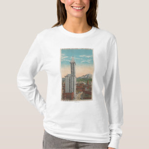 Seattle, WASmith Tower View & Mt. Rainier T-Shirt