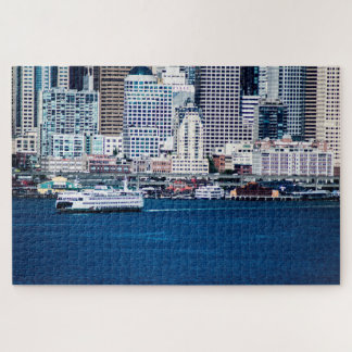 Seattle Waterfront - Extra Large Jigsaw Puzzle