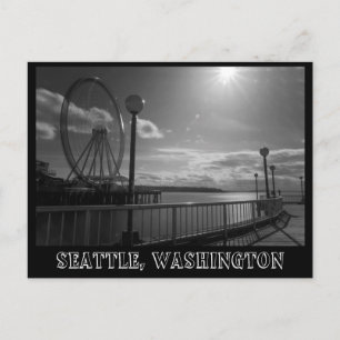 Seattle waterfront postcard