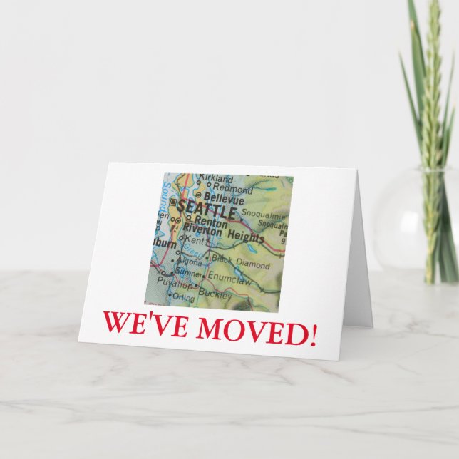 Seattle We've Moved address announcement (Front)