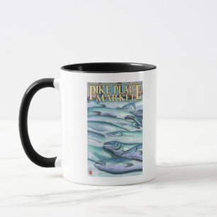 SeattleFish on Ice at Pike Place Market Mug