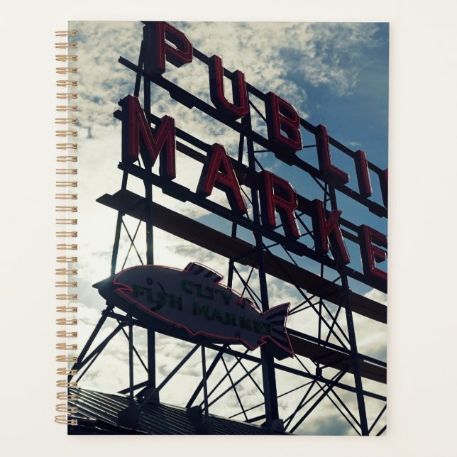 Seattle's Pike Place Market Planner (Front)
