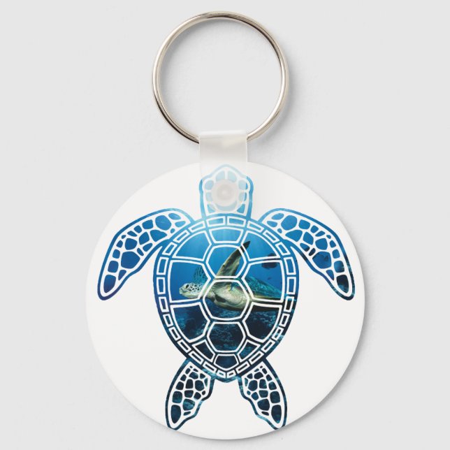 seaturtle-2 key ring (Front)