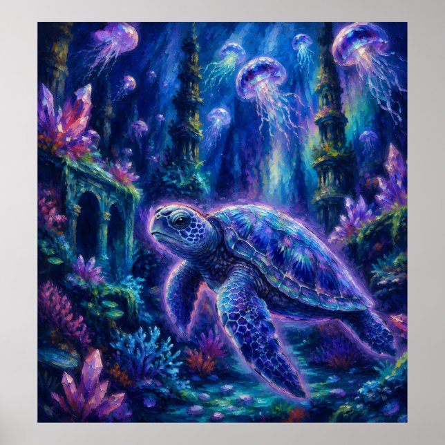 SeaTurtleFantasy Poster (Front)