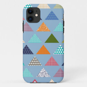 seaview triangle blue iPhone 11 case