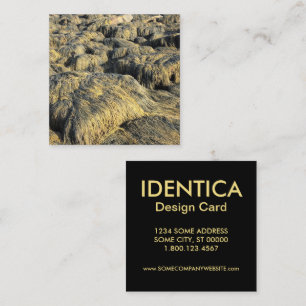 seawall seaweed square business card