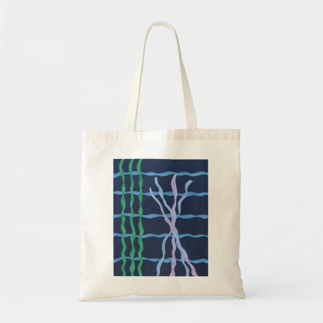 Seaweed and Coral Tote Bag (Front)
