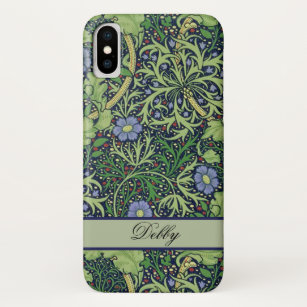 Seaweed art nouveau design by William Morris Case-Mate iPhone Case
