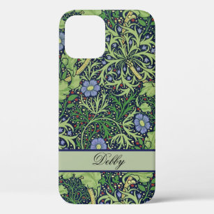 Seaweed art nouveau design by William Morris iPhone 12 Pro Case