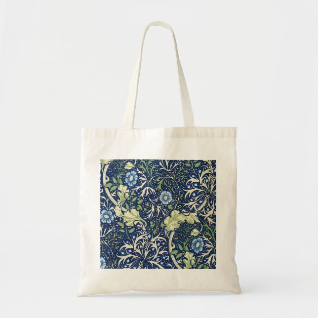 Seaweed (by William Morris) Tote Bag (Front)