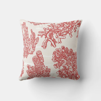 Seaweed Delicate Pattern Cushion