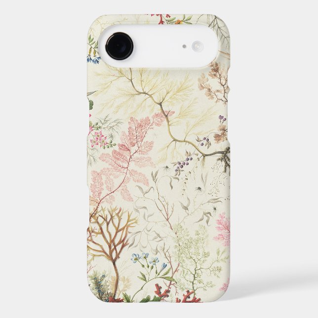 Seaweed design for silk material (w/c on paper) Case-Mate iPhone case (Back)