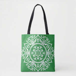 Seaweed Mandala Tote Bag