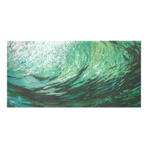 Seaweed on a Wave Photo Print by Margaret Juul
