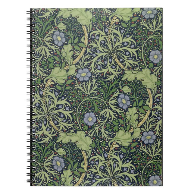Seaweed Wallpaper Design, printed by John Henry De Notebook (Front)
