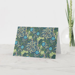 Seaweed, William Morris Card