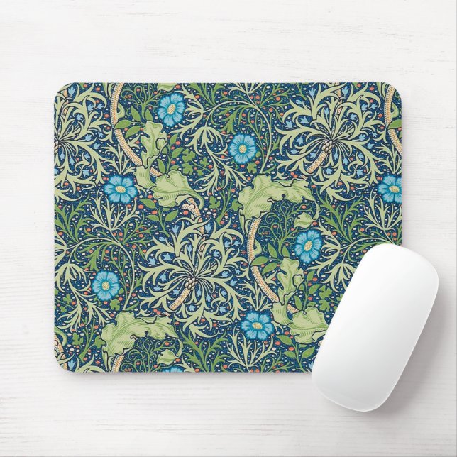 Seaweed, William Morris Mouse Pad (With Mouse)
