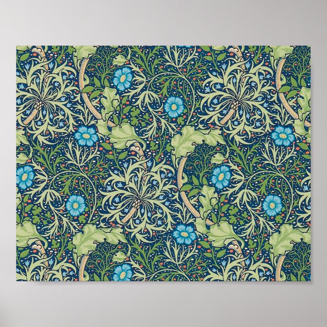 Seaweed, William Morris Poster (Front)