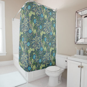 Seaweed, William Morris Shower Curtain