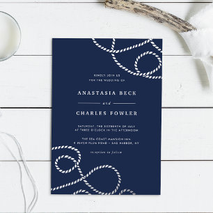 Seaworthy Nautical Rope Wedding