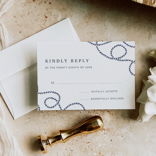 Seaworthy RSVP Card | White (Creator Uploaded)
