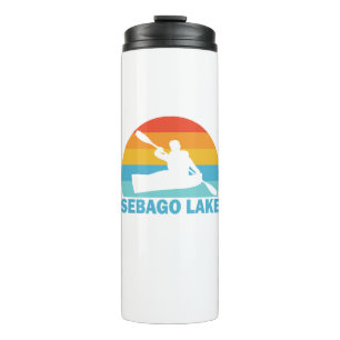 Sebago Lake Maine Kayak Thermal Tumbler