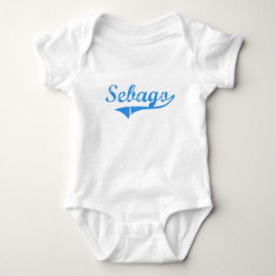 Sebago Maine Classic Design Baby Bodysuit