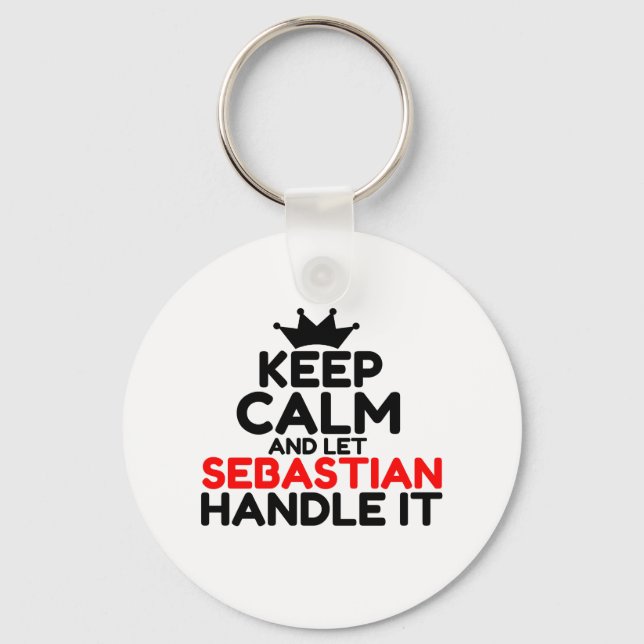 SEBASTIAN KEY RING (Front)