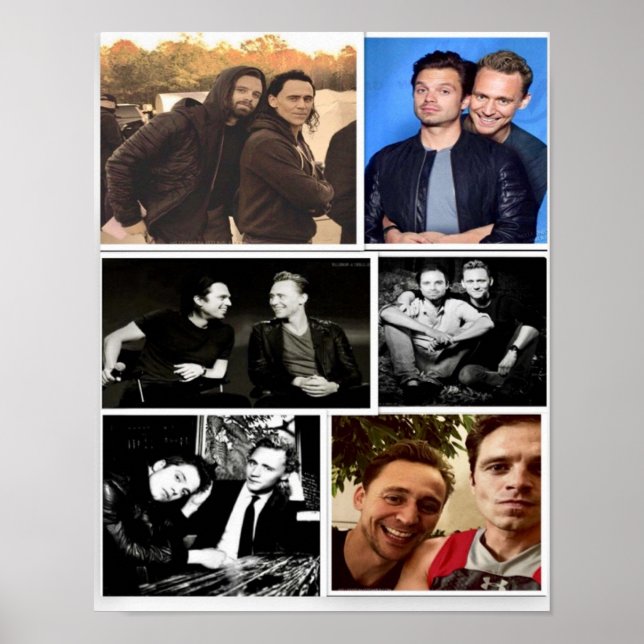 Sebastian Stan and  Tom Hiddleston  Poster (Front)