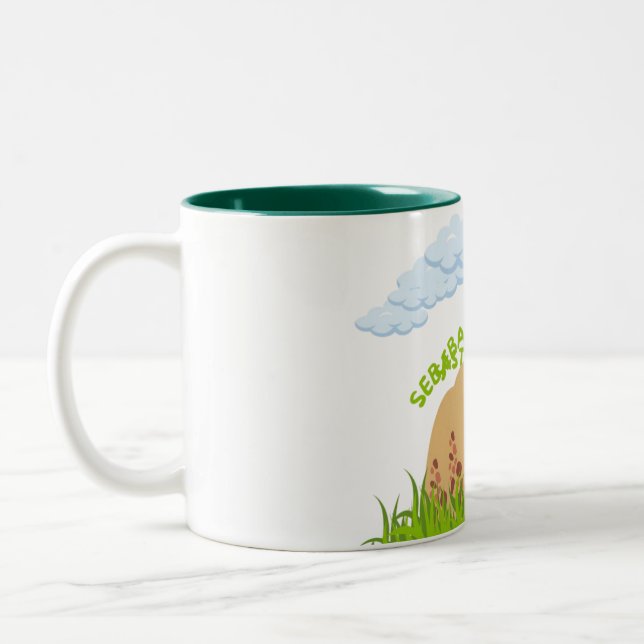 Sebastian Two-Tone Coffee Mug (Left)