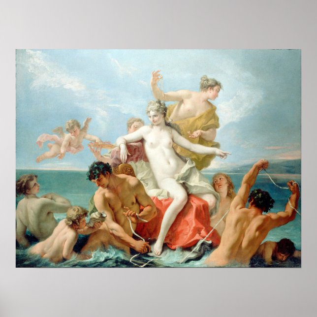 Sebastiano Ricci Triumph of the Marine Venus Poster (Front)