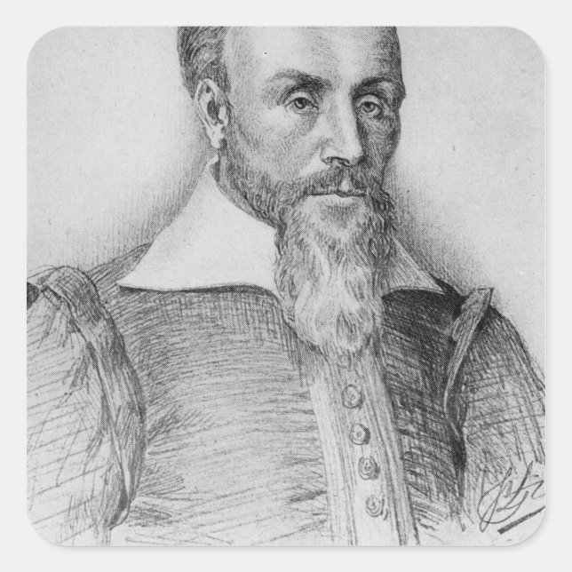 Sebastien Castellion Square Sticker (Front)