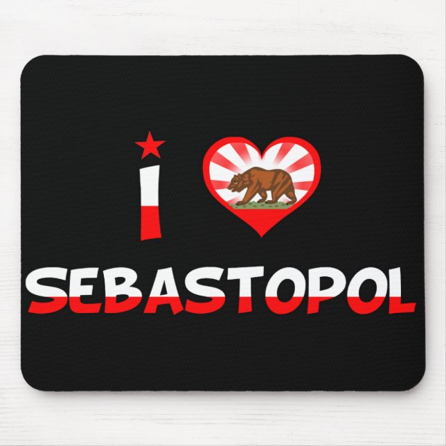 Sebastopol, CA Mouse Pad (Front)