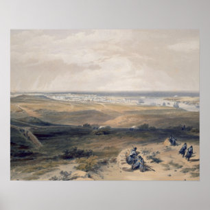 Sebastopol from the East, plate from 'The Seat of Poster