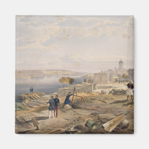 Sebastopol from the Rear of Fort Nicholas, plate f Magnet