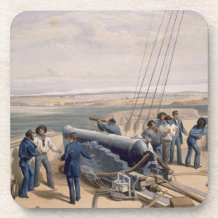 Sebastopol from the Sea, plate from 'The Seat of W Coaster