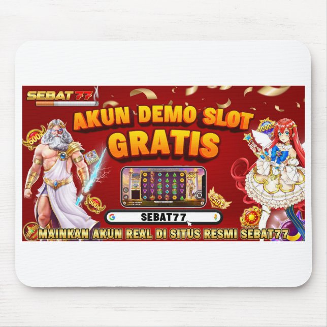 Sebat77 situs slot gacor terpercaya 2024 mouse pad (Front)