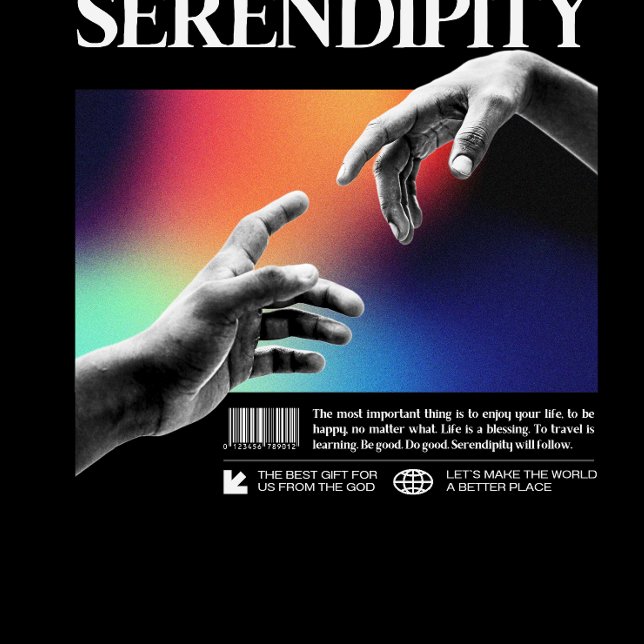 "Sebendipity: Embrace Life's Journey" T-Shirt (Creator Uploaded)