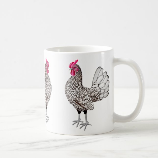 Sebright Bantam Rooster Mug (Right)