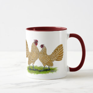 Sebrights Buff Laced Mug
