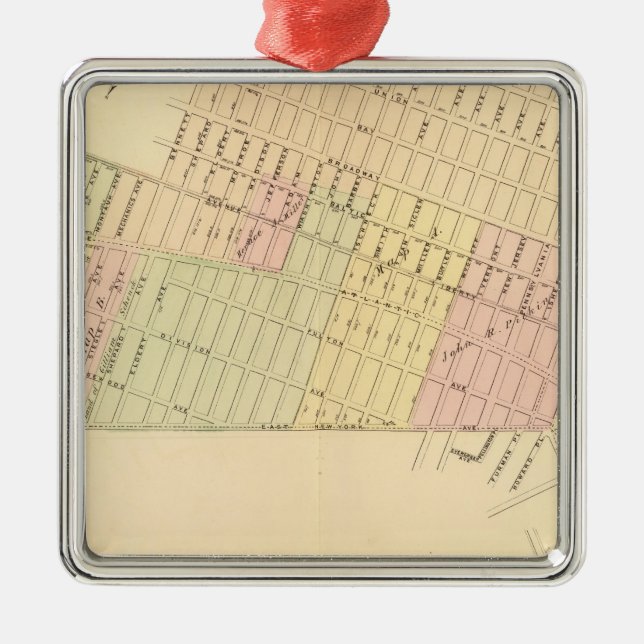 Sec 9 East New York Metal Tree Decoration (Front)