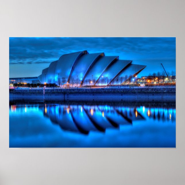 SEC Armadillo, Glasgow Poster (Front)